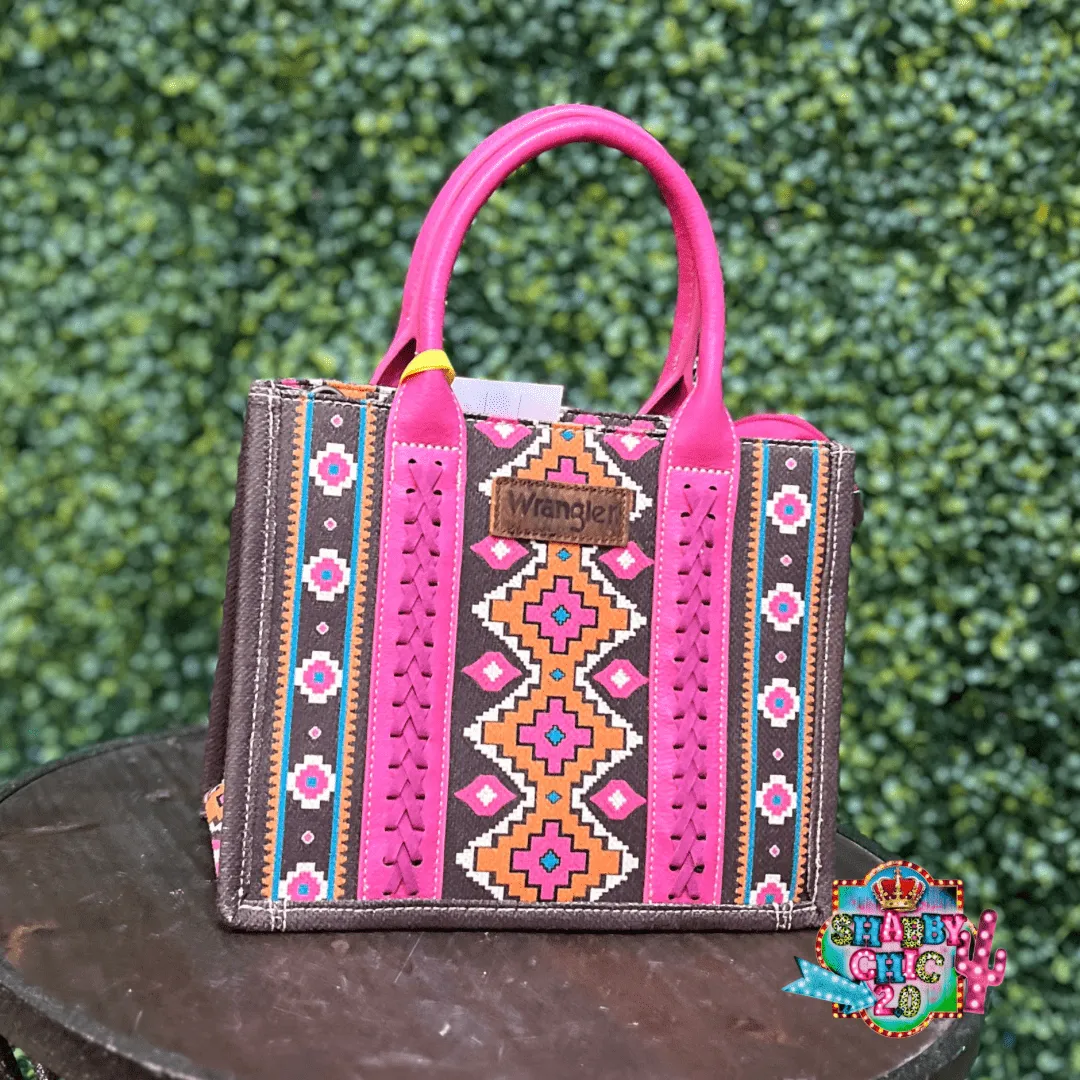 Pink Aztec Wrangler Handbag