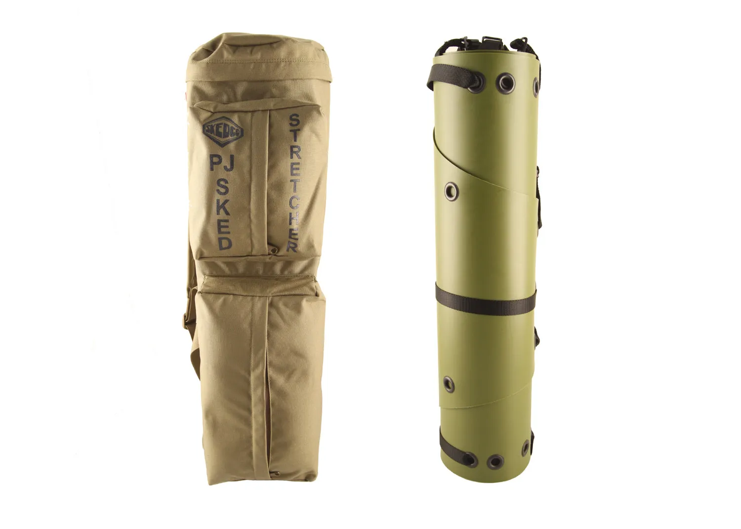 PJ SKED Rescue System W/Cobra Buckles OD Green