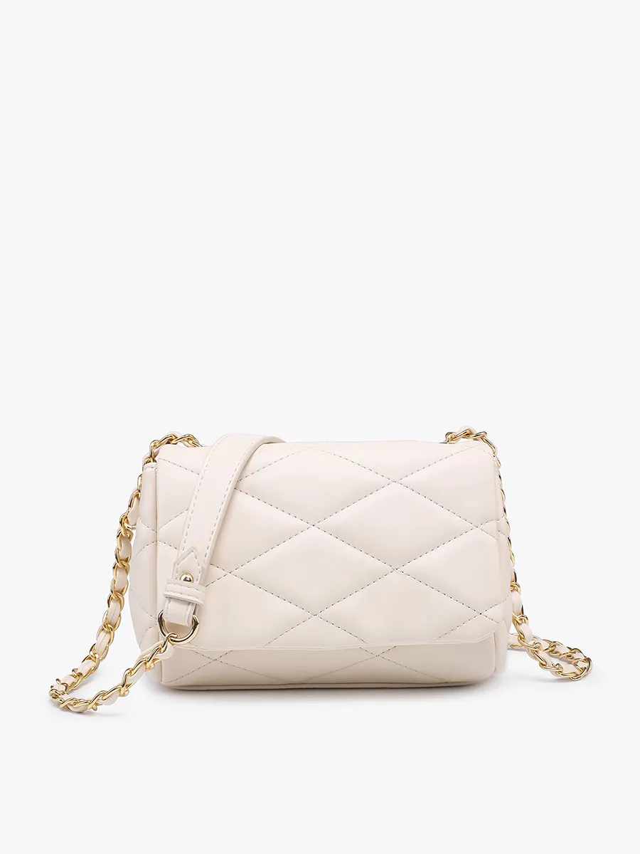 Prague Quilted Crossbody Purse