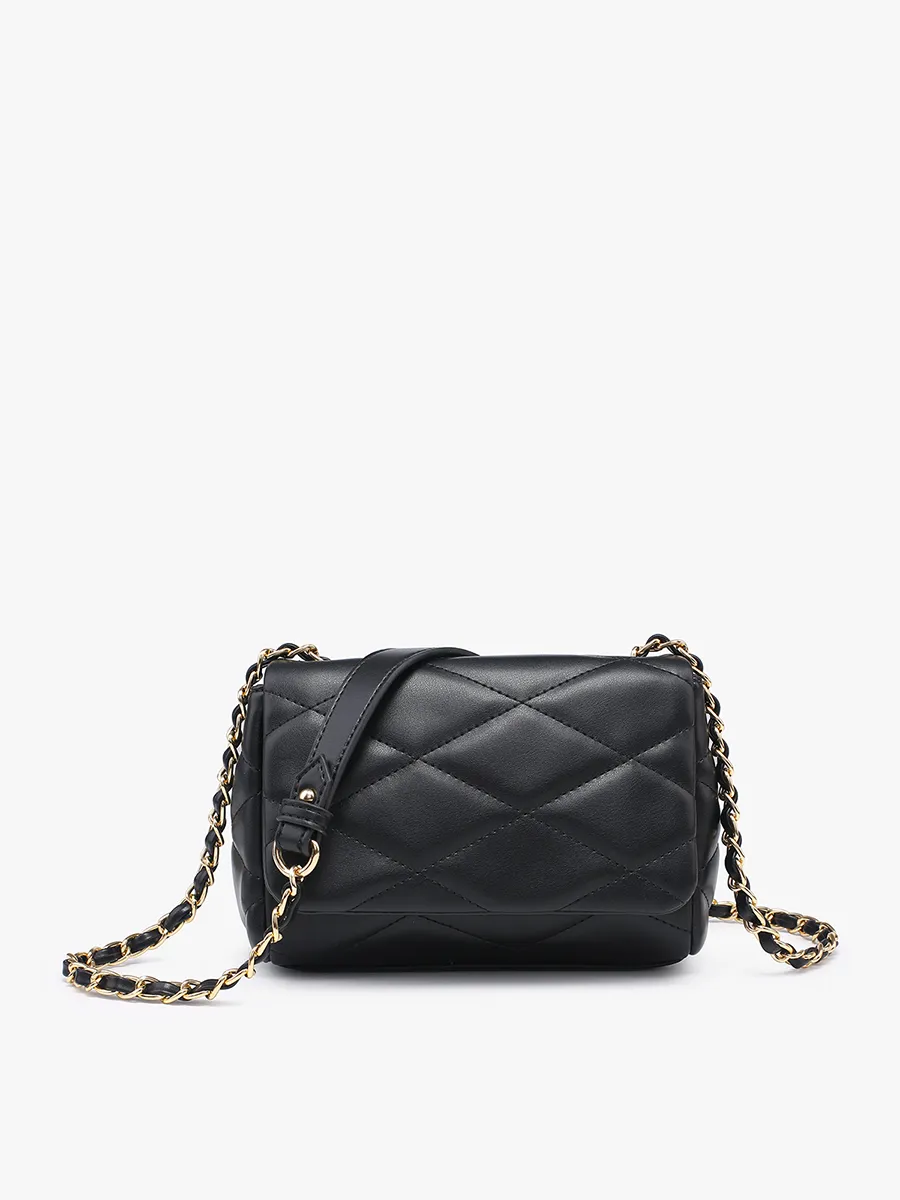 Prague Quilted Crossbody Purse