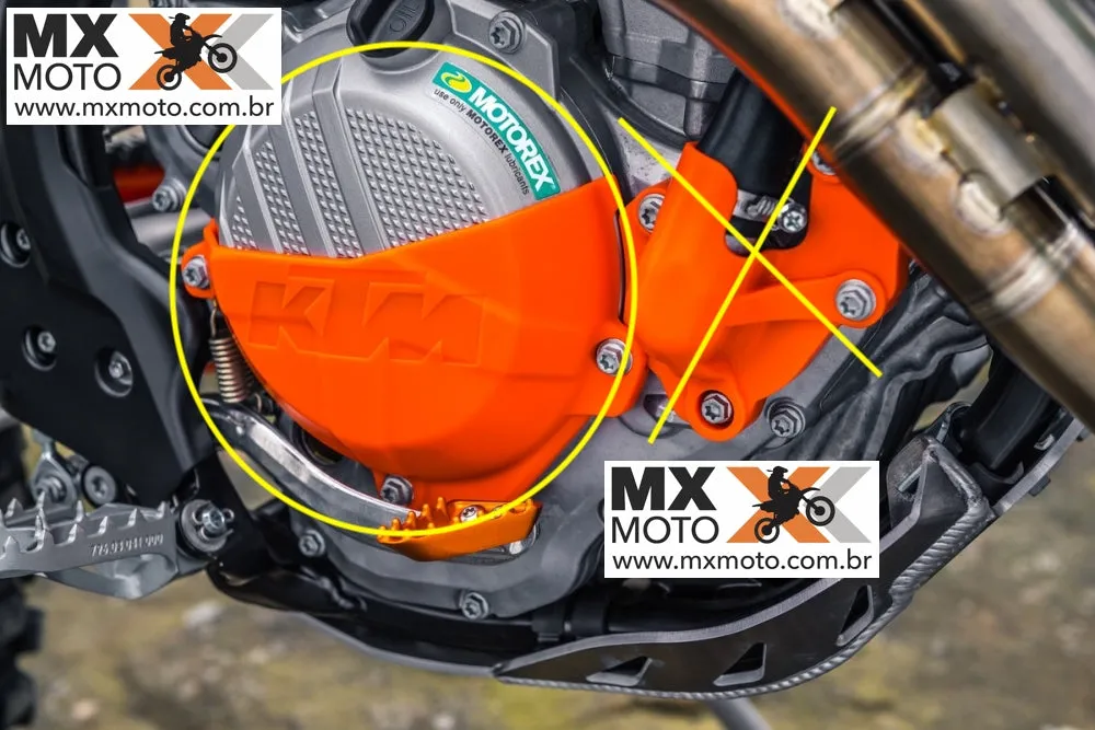 Protetor Tampa Embreagem Original KTM  250/350 SXF e XCF 15 a 22 / EXCF 250/350 17 a 22 - 79230994000EB