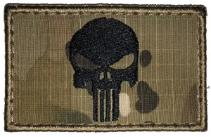 Punisher Multi Cam Flag Patch
