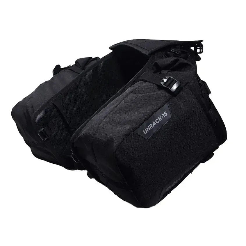 Rahgear Unrack Getaway Rackless Saddle Bags - 30L