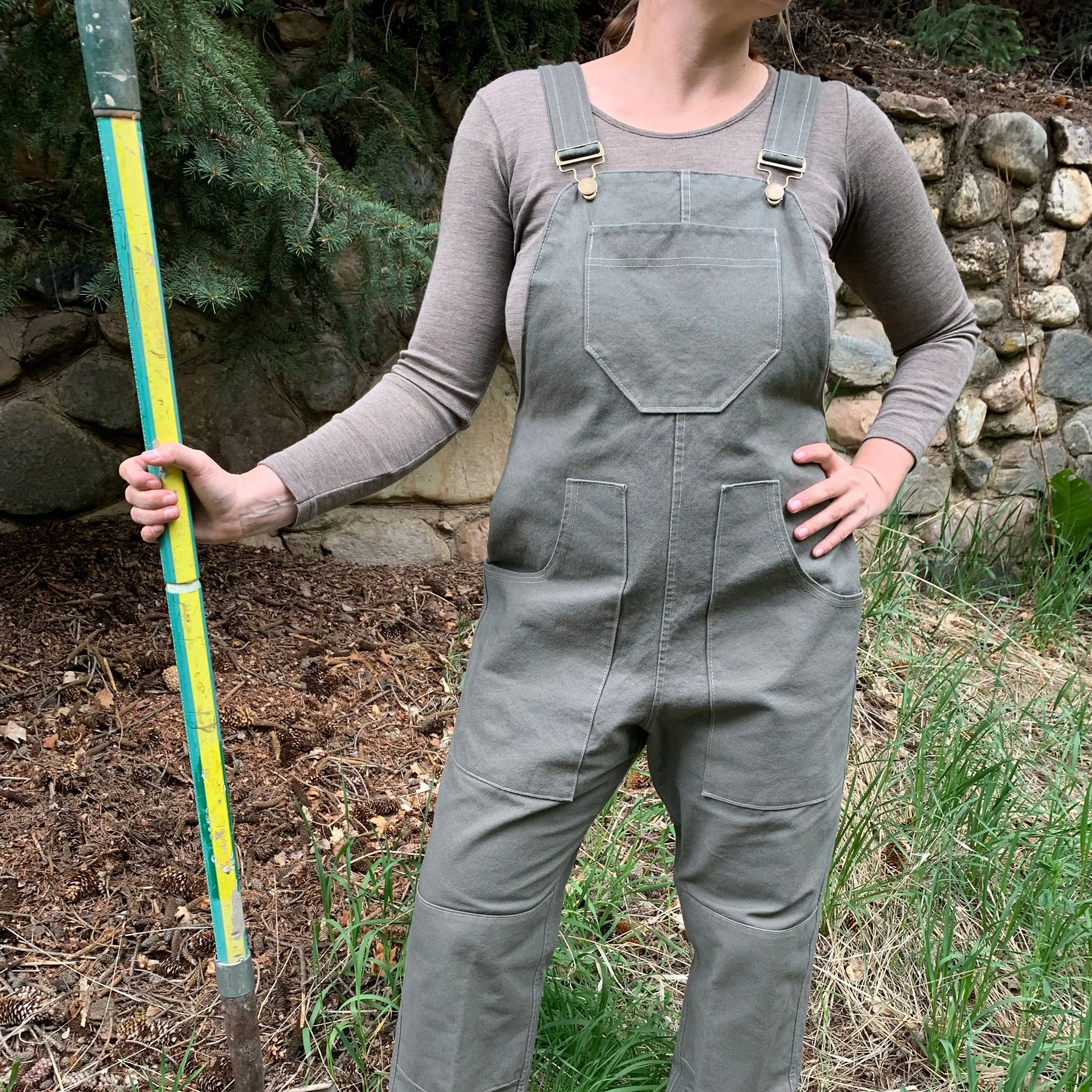 Rainhaven Overalls Sewing Pattern - Women's/Curved Fit ~ waterproof overalls