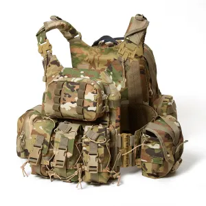 RECON GS2 MAS Tactical MOLLE Chest Plate Carrier complete with 3 day Assault Pack