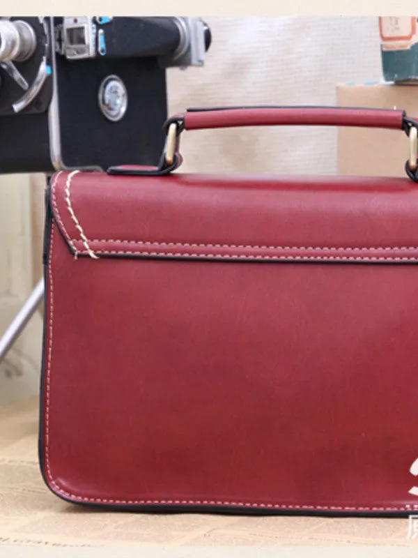 scholarly double-pocket satchel