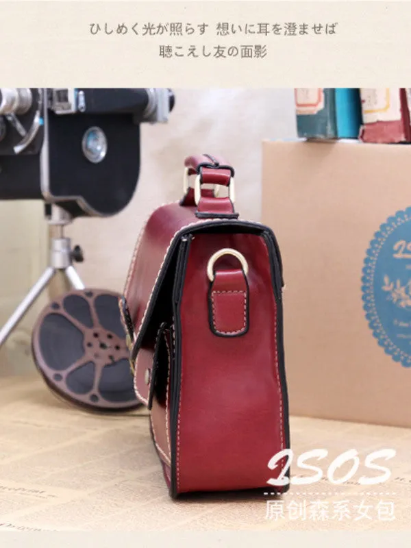 scholarly double-pocket satchel