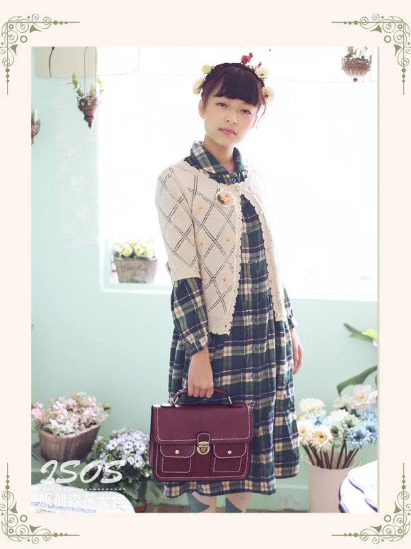 scholarly double-pocket satchel