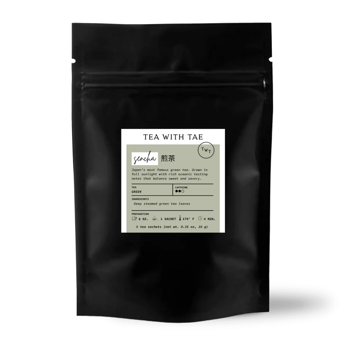 Sencha 5ct. Pouch
