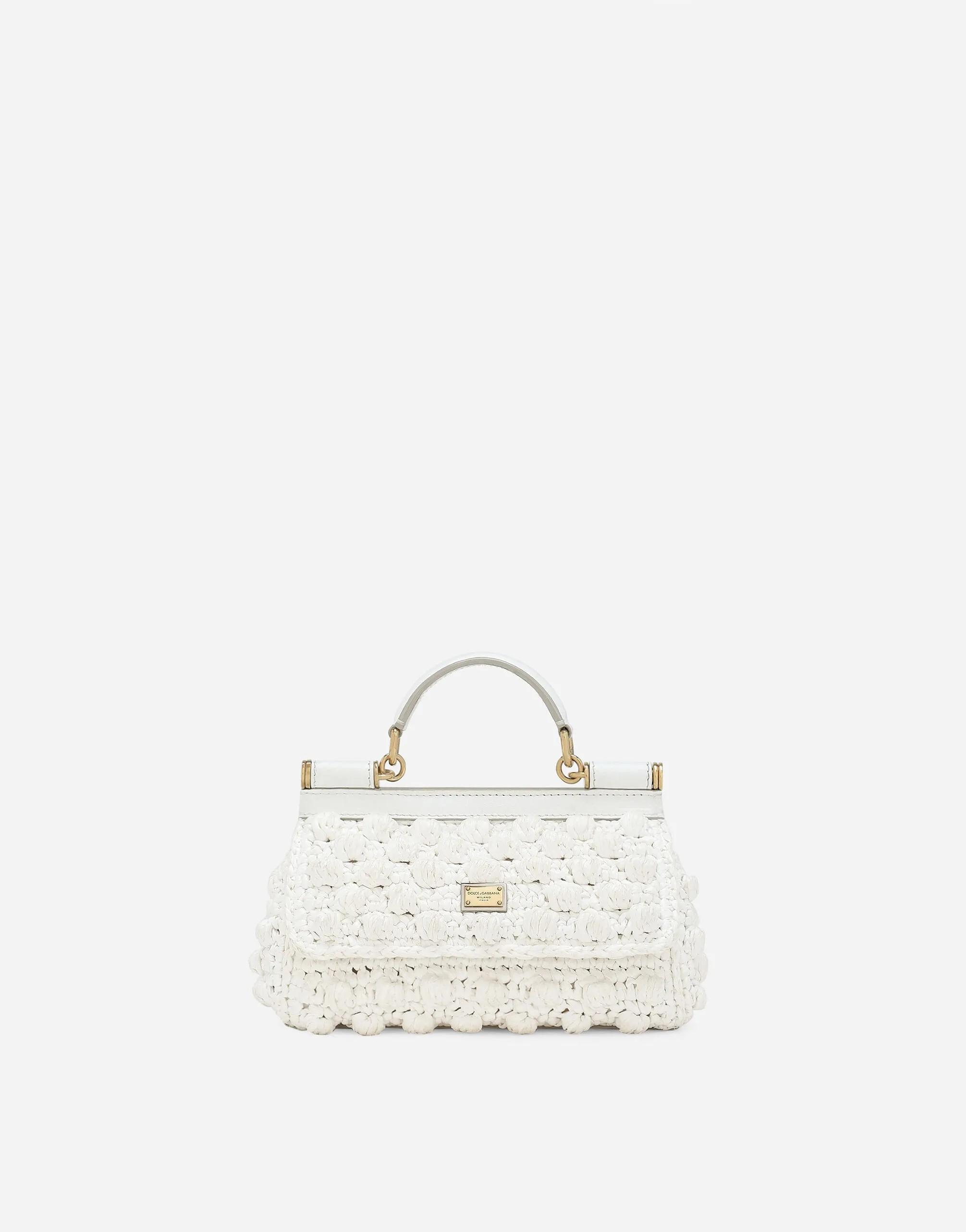 Small Raffia Crochet Sicily Bag
