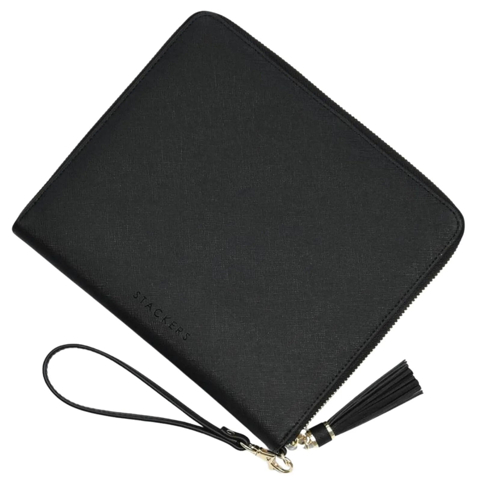 Stackers Organiser Clutch Bag - Black
