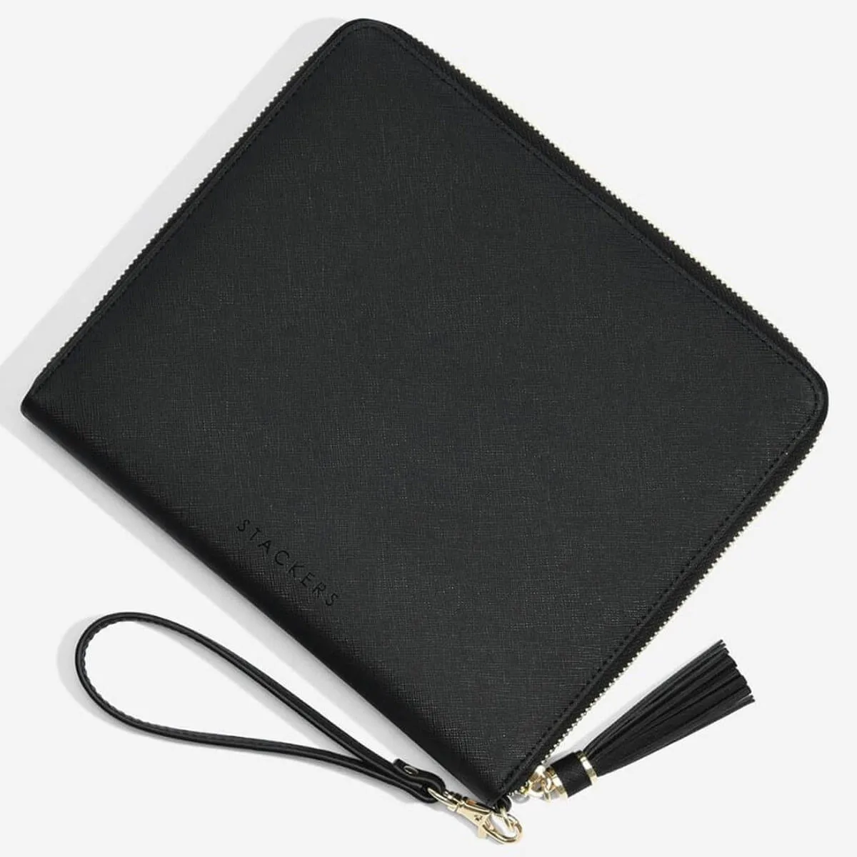 Stackers Organiser Clutch Bag - Black