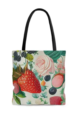 Strawberry Hug Tote Bag