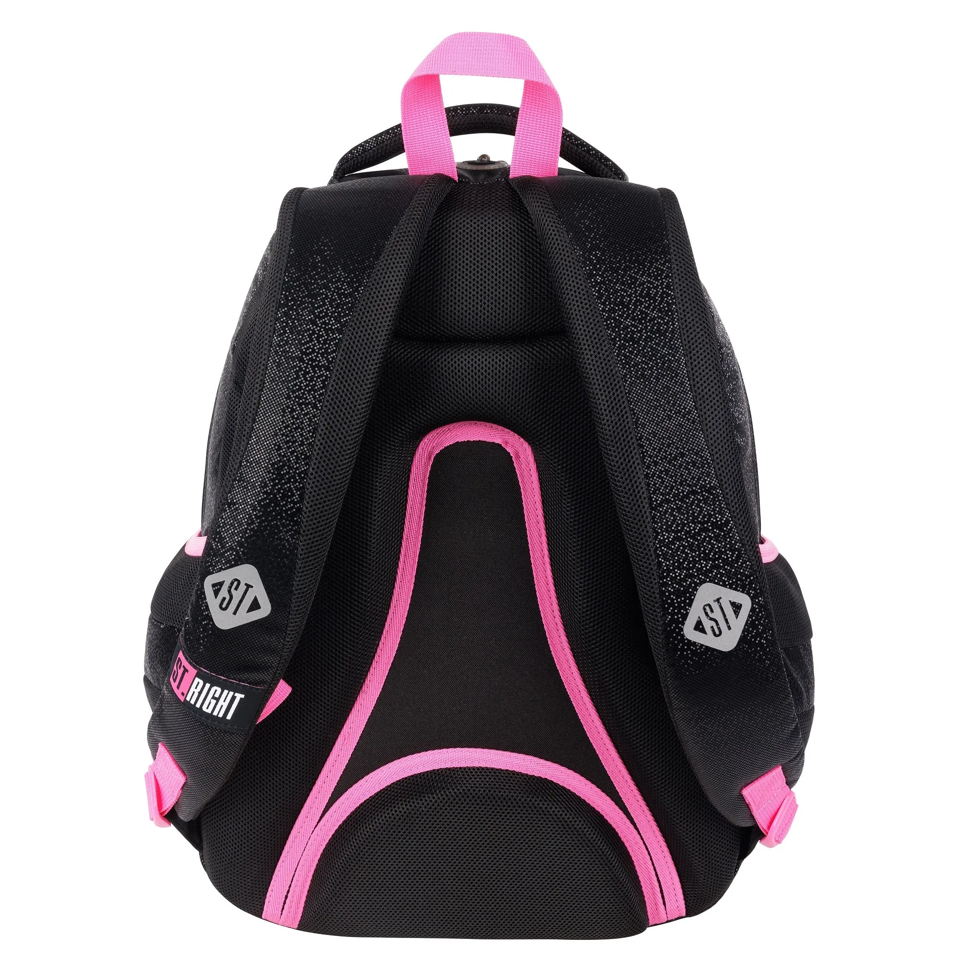St.Right - Black Glitter - 4 Compartment Backpack