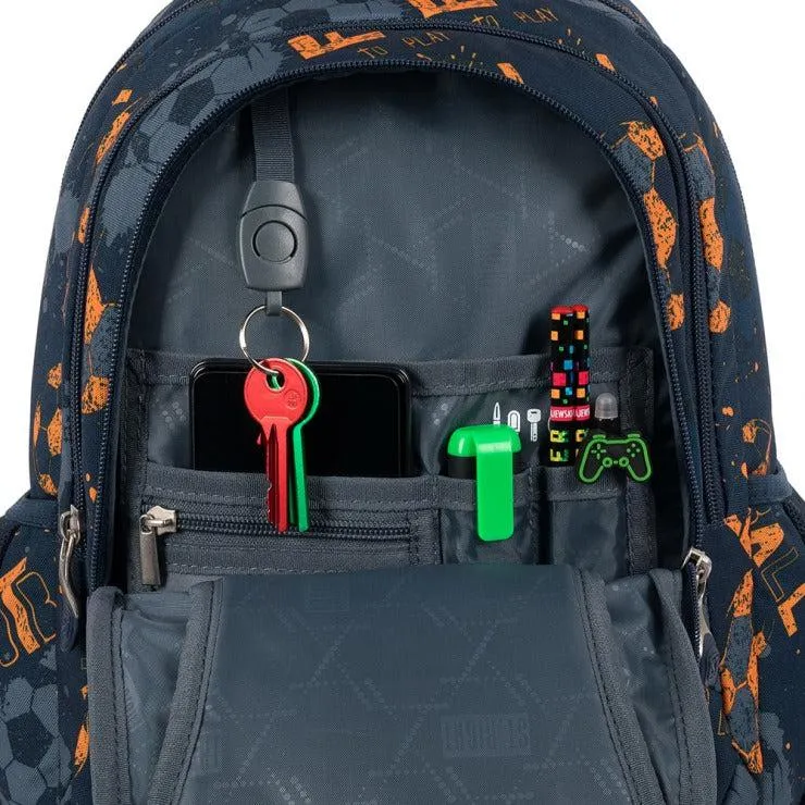 St.Right - Football - 3 Compartment Backpack