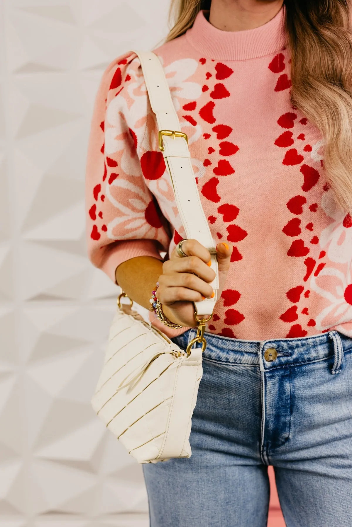 The Maliah Crossbody Woven Handbag