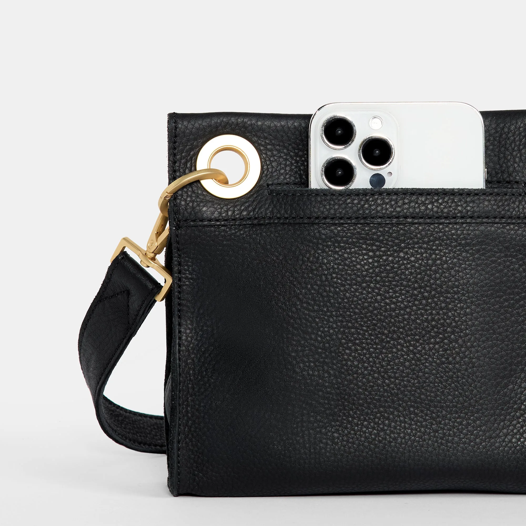 Tony | Black/Brushed Gold | Sml