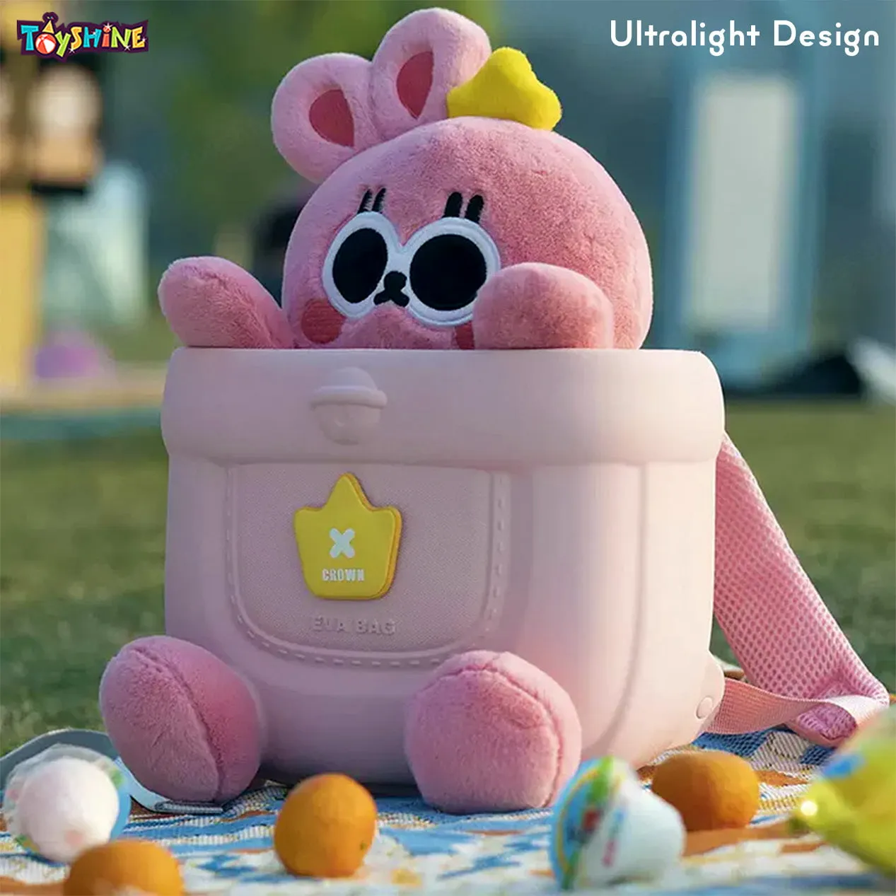 Toyshine 13" Ultralight EVA Waterproof Kawaii Soft toy Backpack Plush Toy Cartoon Children Bag for 3~8 Years