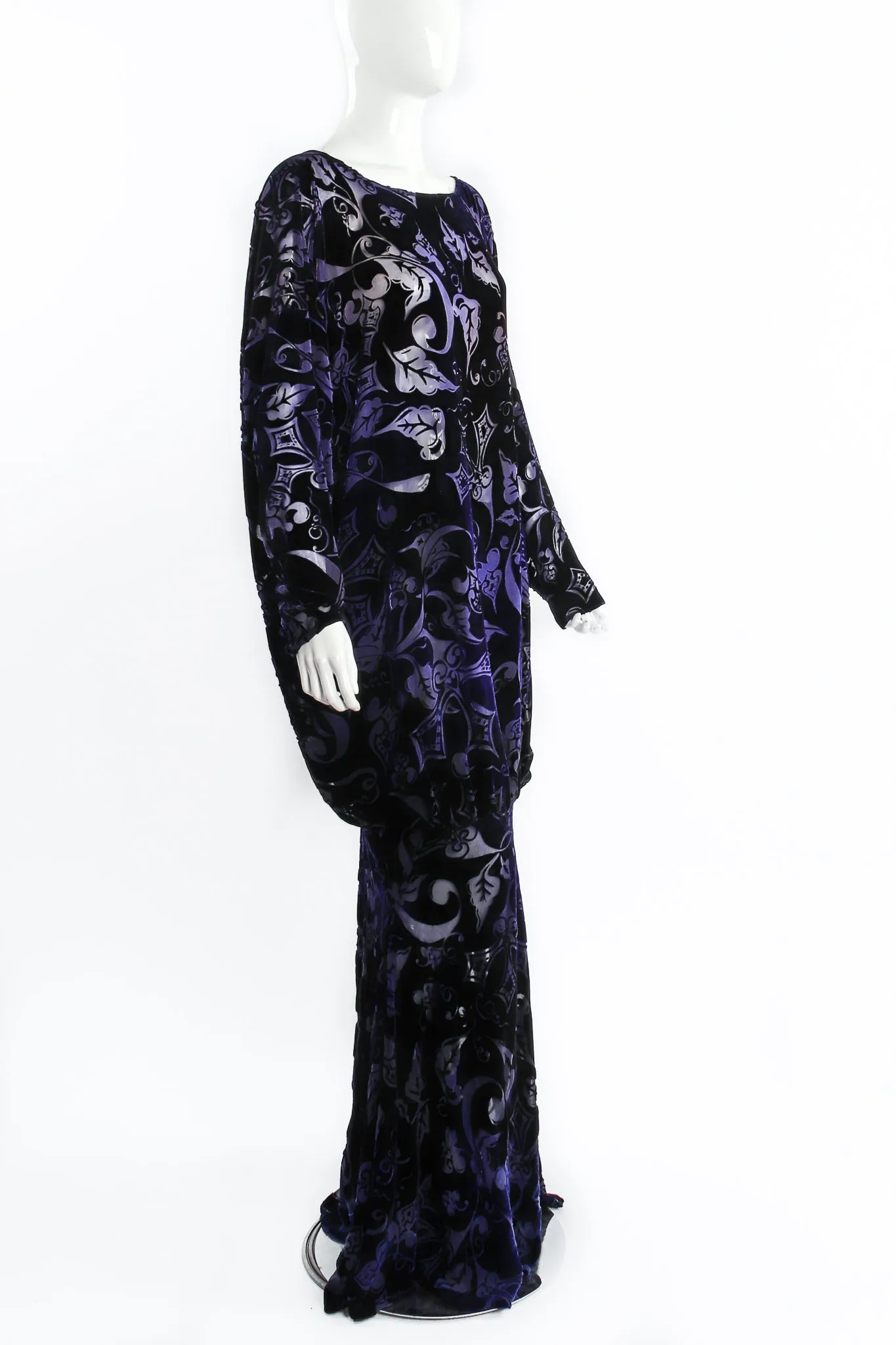 Trumpet Cocoon Bubble Gown