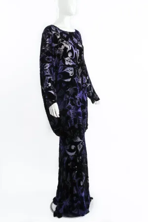 Trumpet Cocoon Bubble Gown