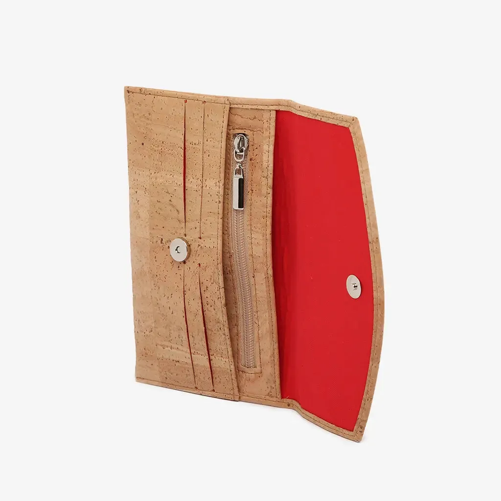 Vegan Cork Wallet In 4 Colours by Artelusa