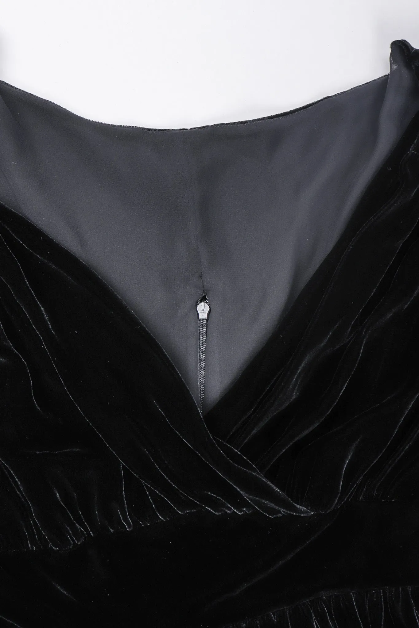 Velvet Ruched Cocktail Dress