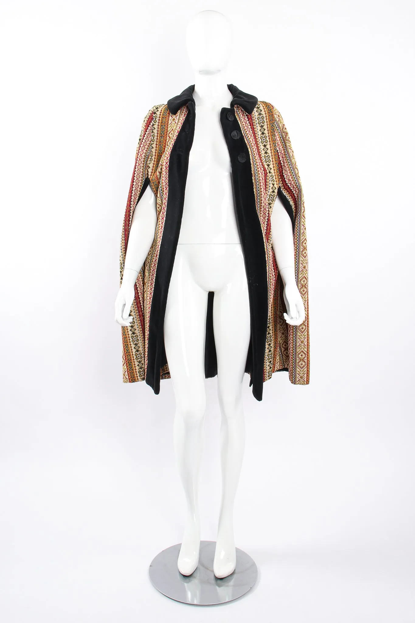 Velvet Tapestry Carpet Cape