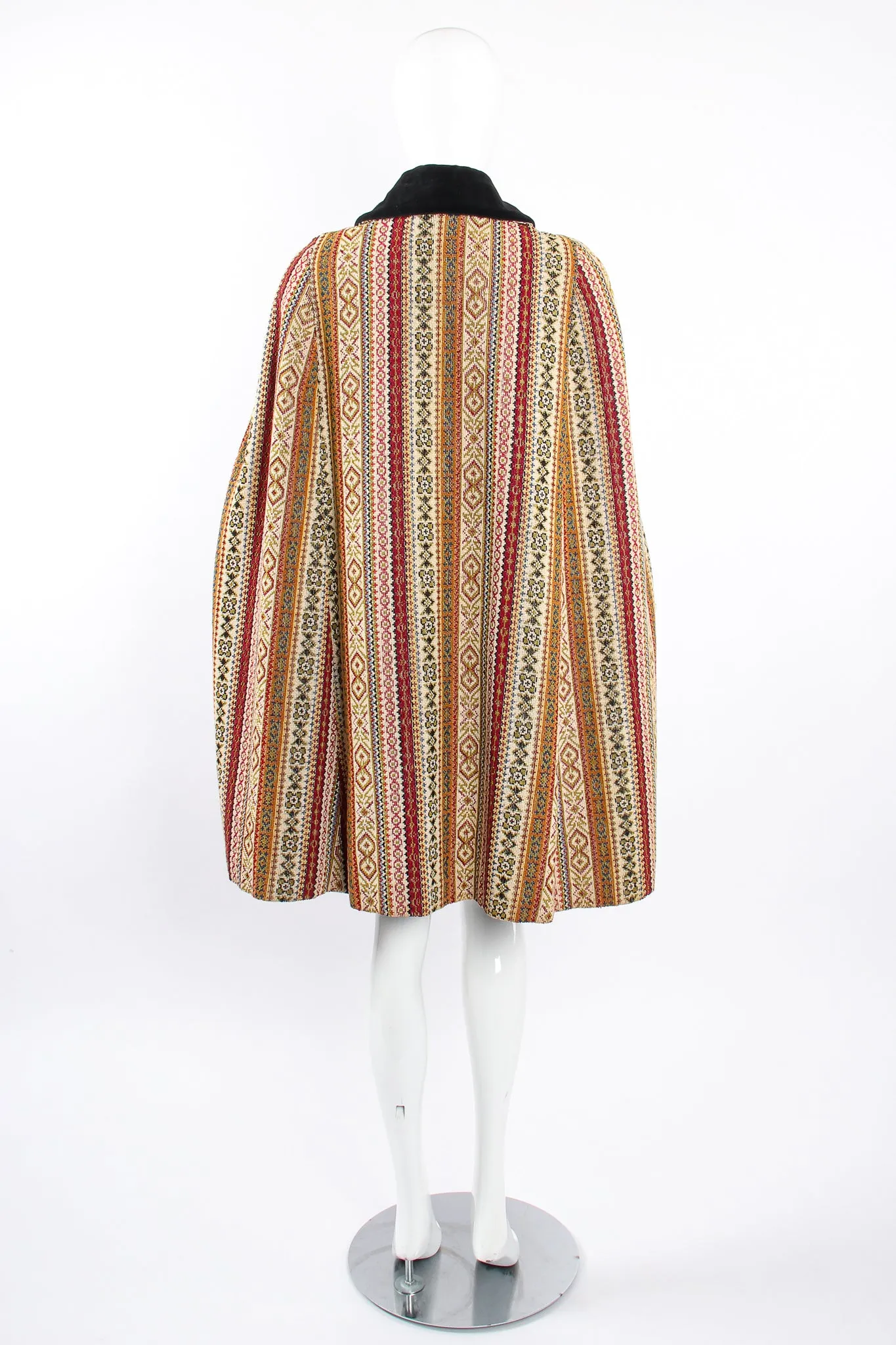 Velvet Tapestry Carpet Cape