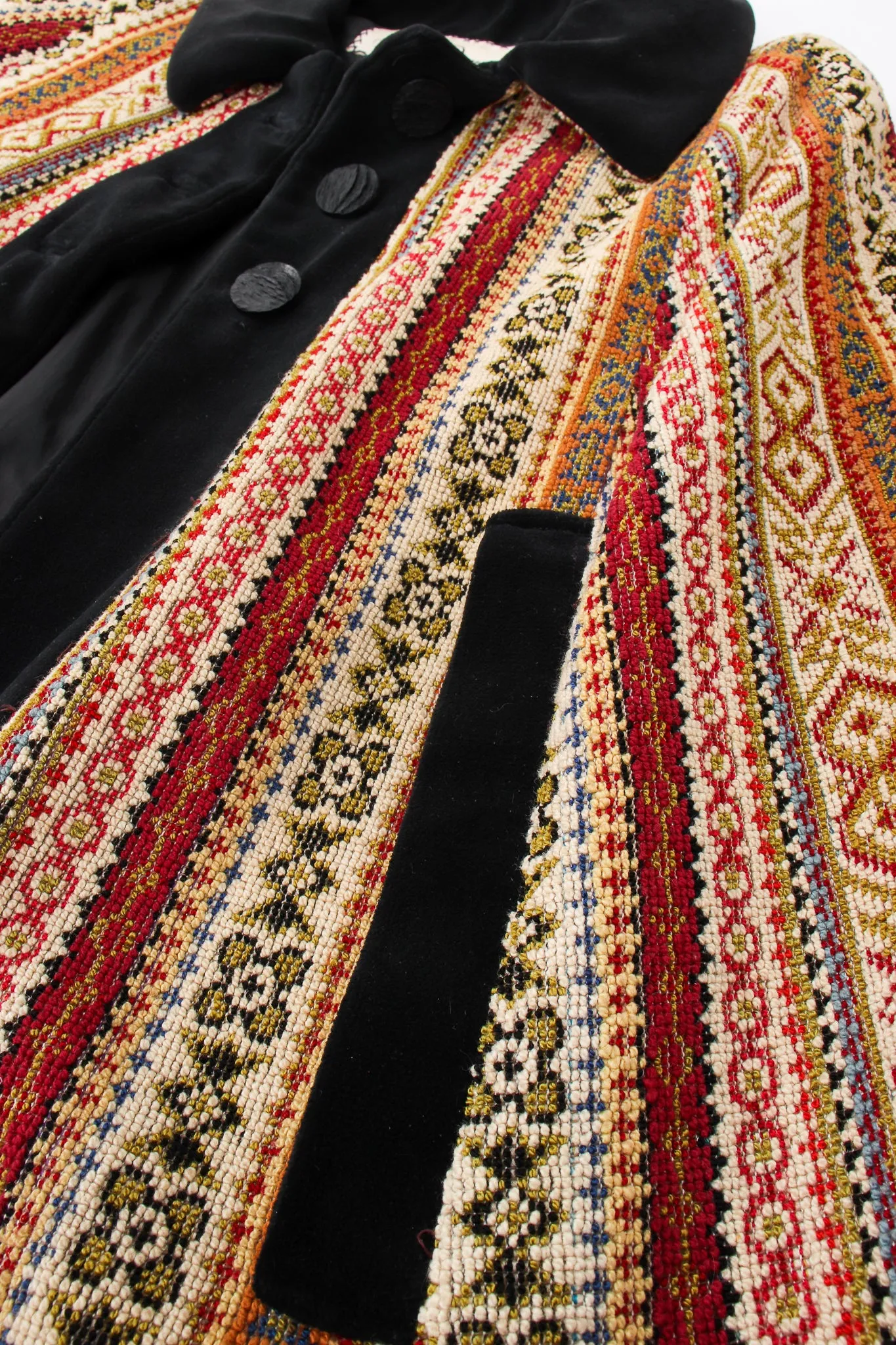 Velvet Tapestry Carpet Cape