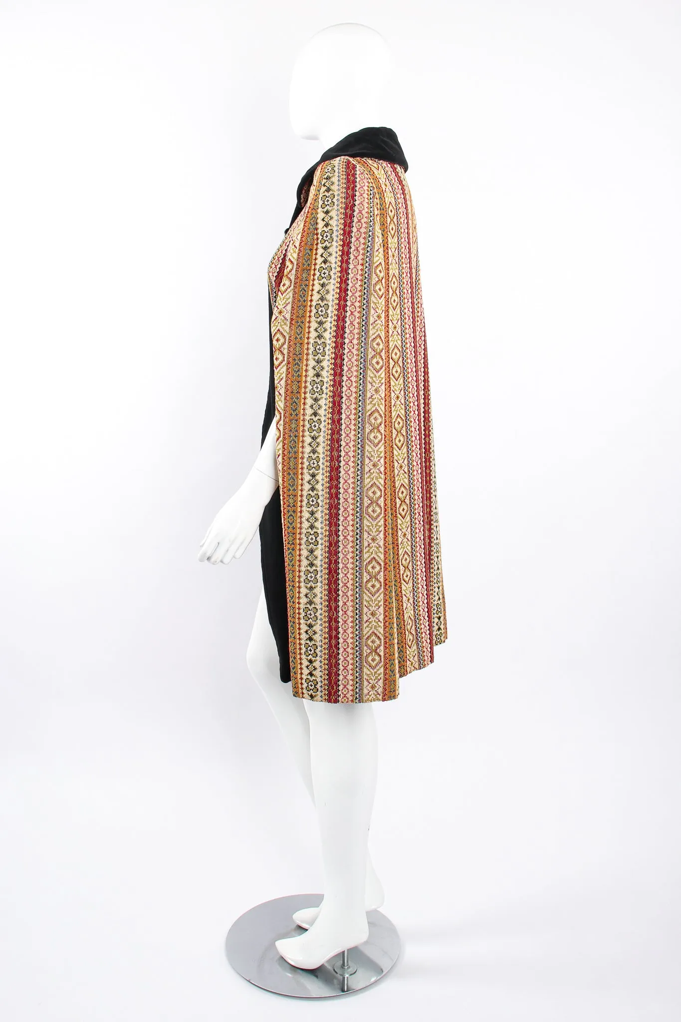 Velvet Tapestry Carpet Cape