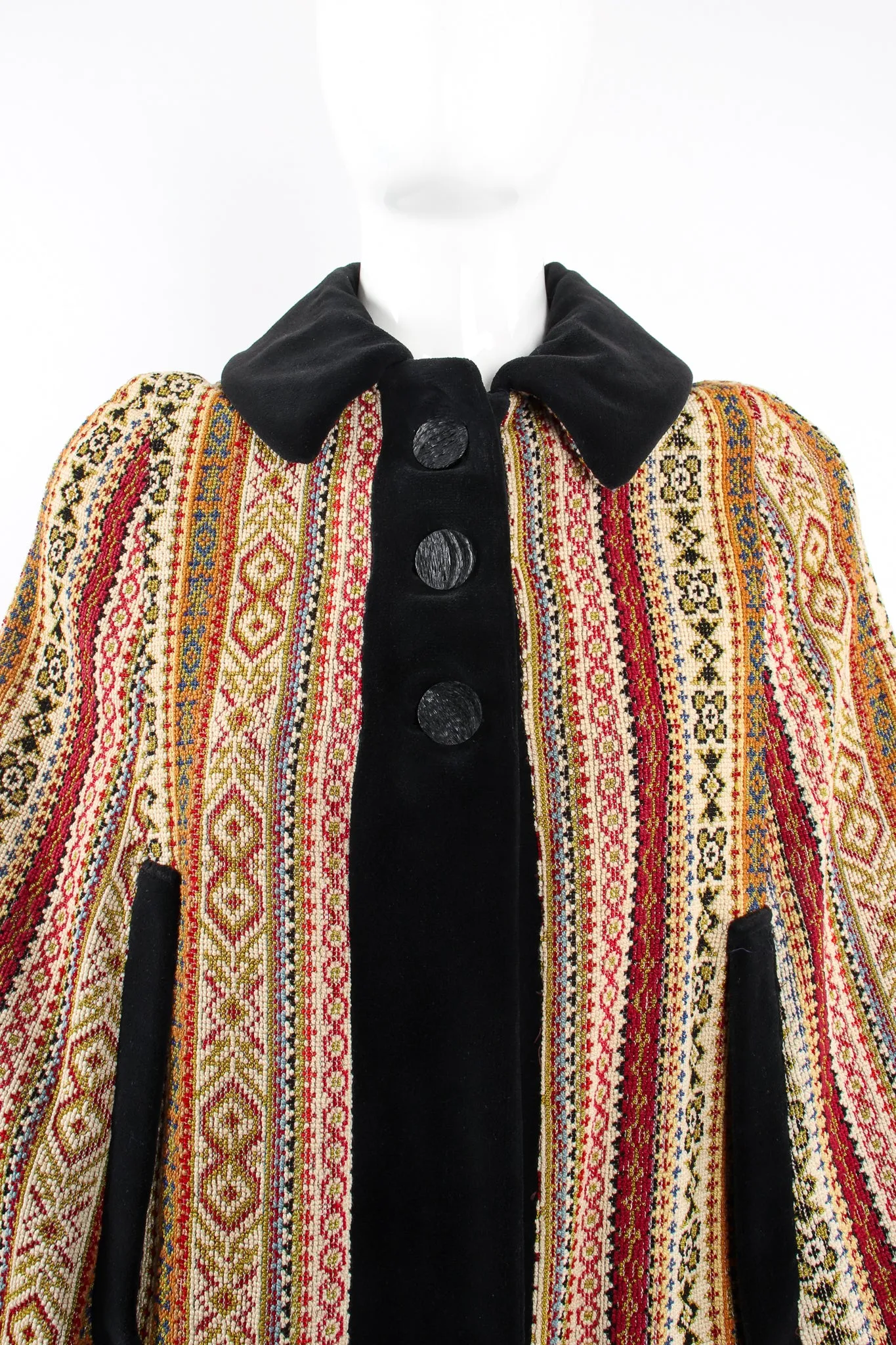 Velvet Tapestry Carpet Cape