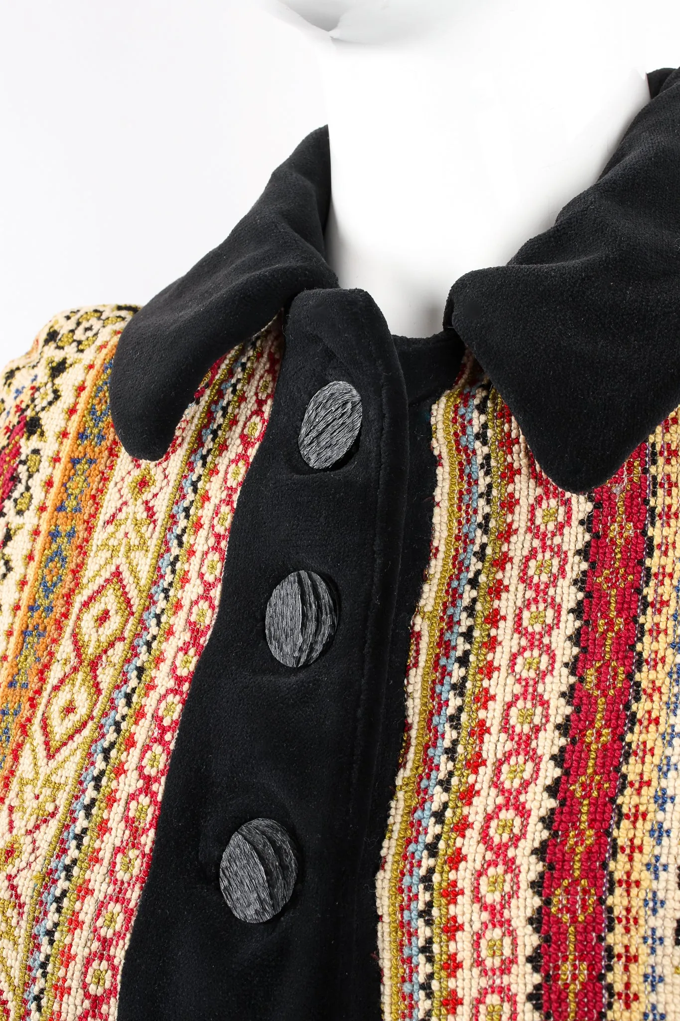 Velvet Tapestry Carpet Cape