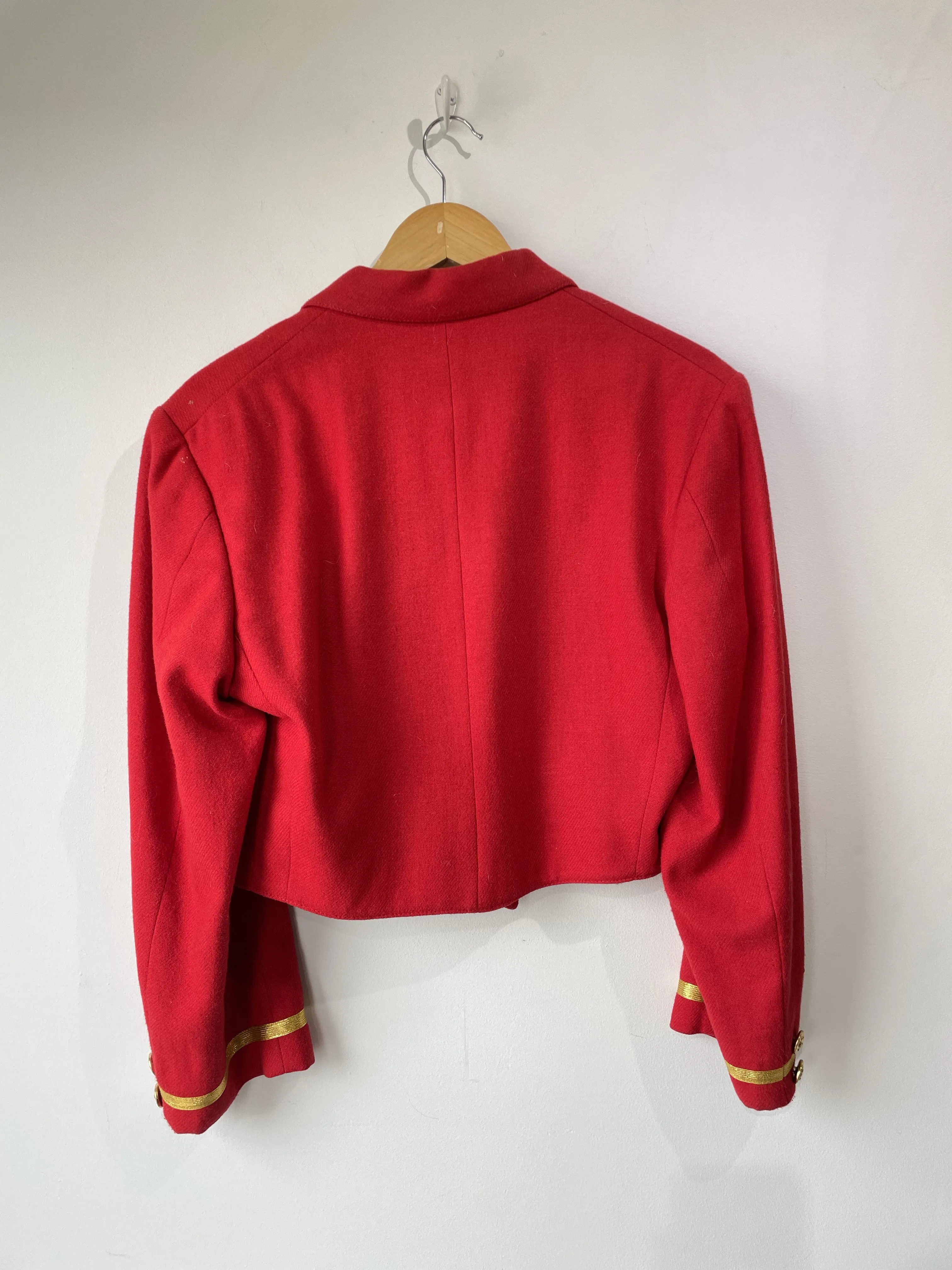 Vintage Forenza Red Cropped Jacket