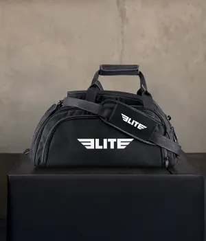 Warrior Black Large Duffel Muay Thai Gear Gym Bag