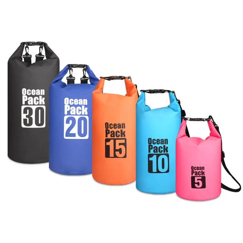 Waterproof Dry Bag - various colors & sizes