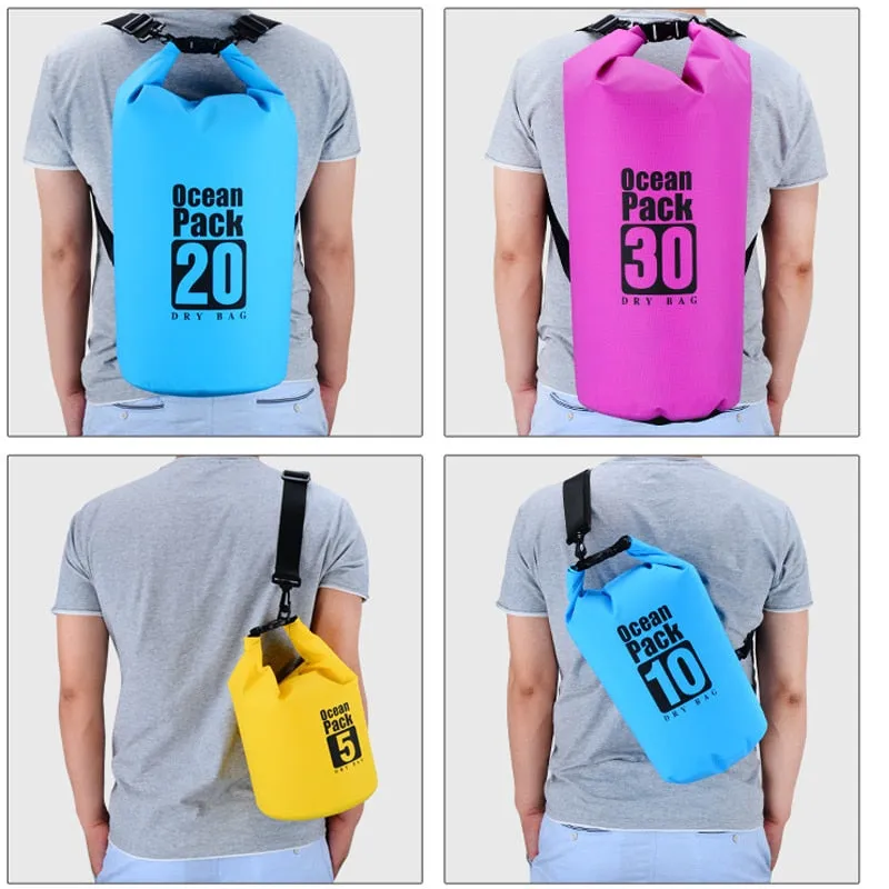 Waterproof Dry Bag - various colors & sizes