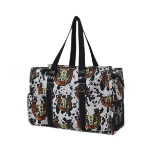 Western Frontier NGIL Zippered Caddy Organizer Tote Bag