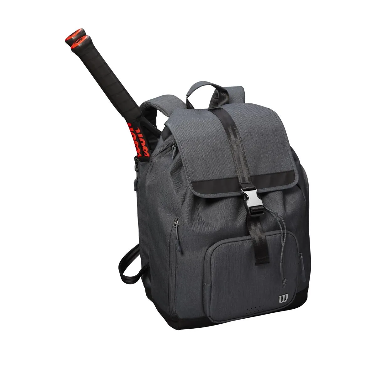 Wilson Women's Foldover Backpack Racquet Bag (Grey)