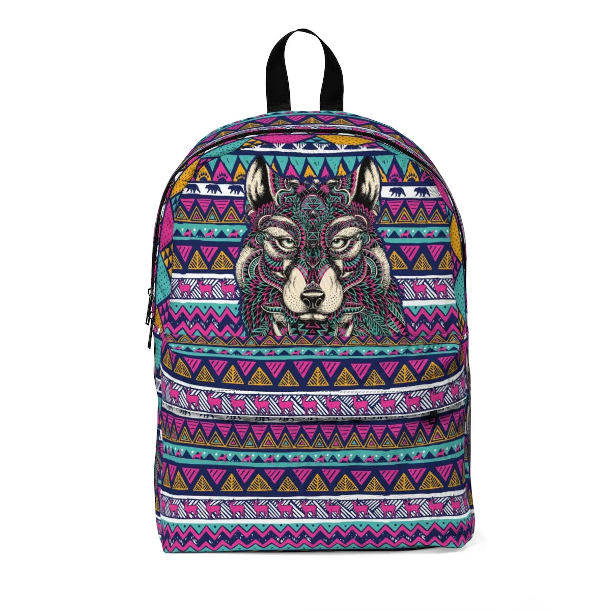 Wolf Backpack - Neon