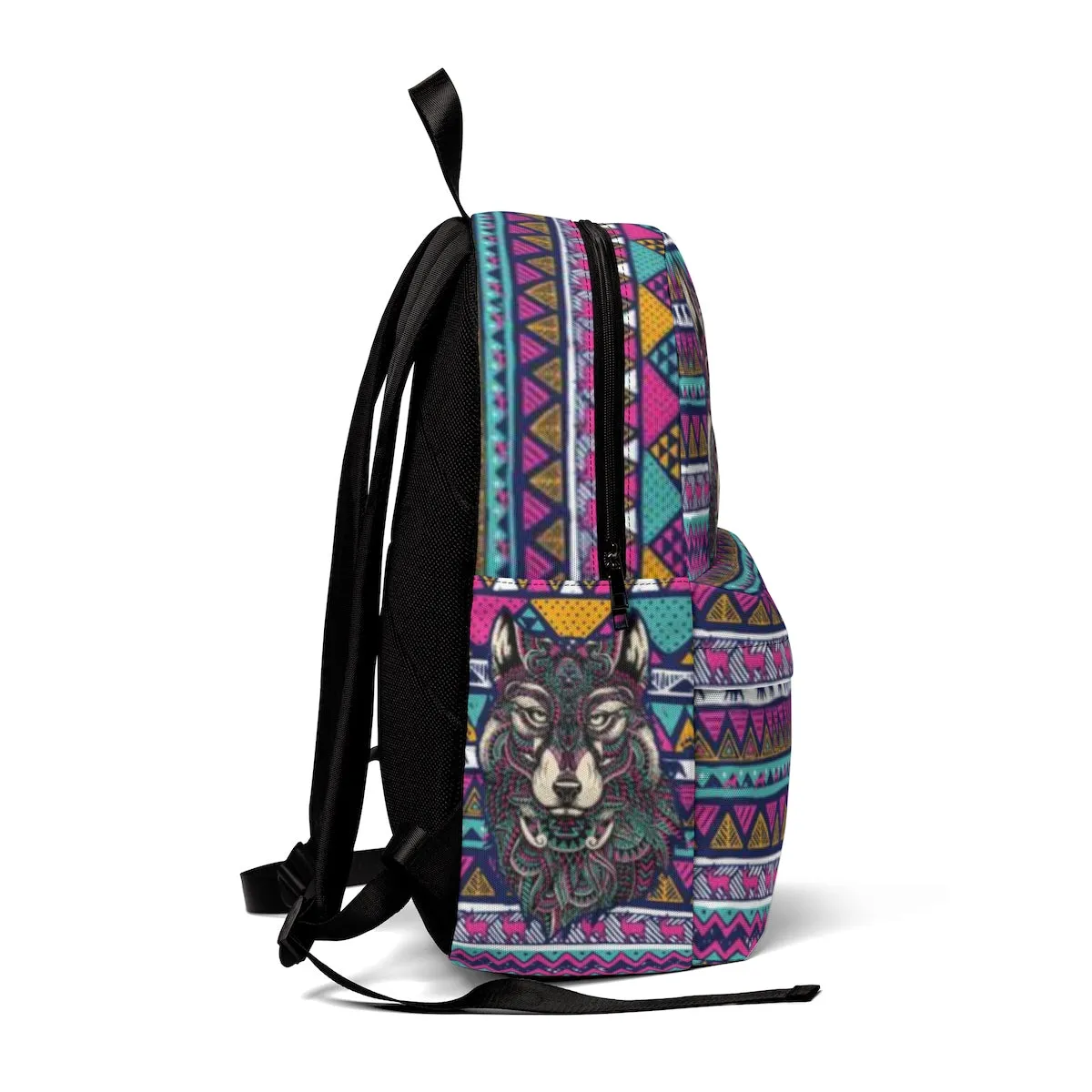 Wolf Backpack - Neon