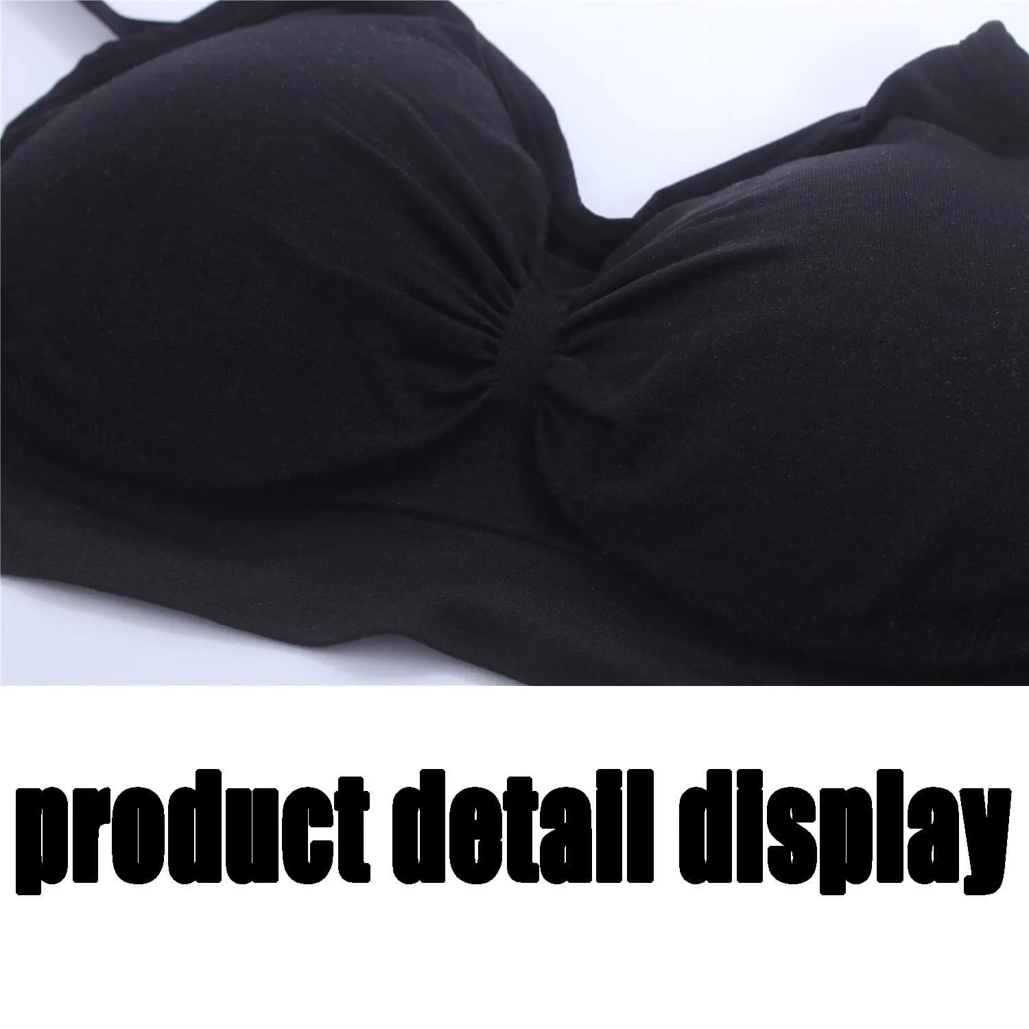Womens Plus Size Maternity Nursing Bra Sleep Padded Wireless for Breastfeeding